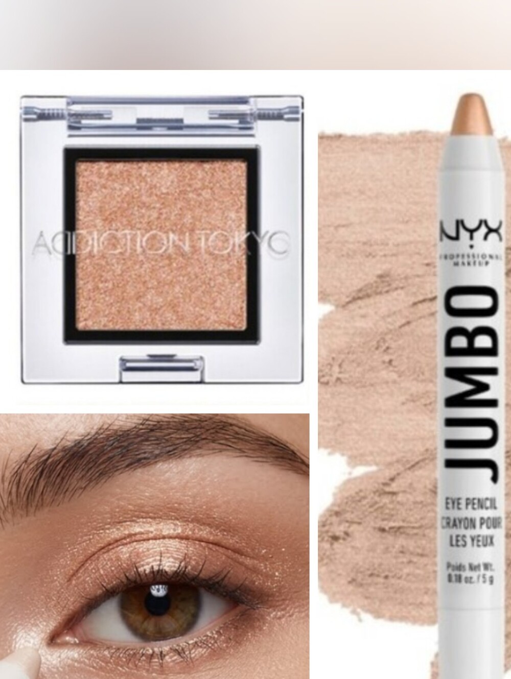 Addiction Tokyo, NYX Eyeshadow Lot